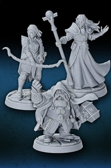 thumbnail image 2 of Unbranded Andrew Miniature For Your D&D, DnD, Or RPG Campaigns. Made In The USA. Add This Unique Character To Your Tabletop Adventures! 2 of 6