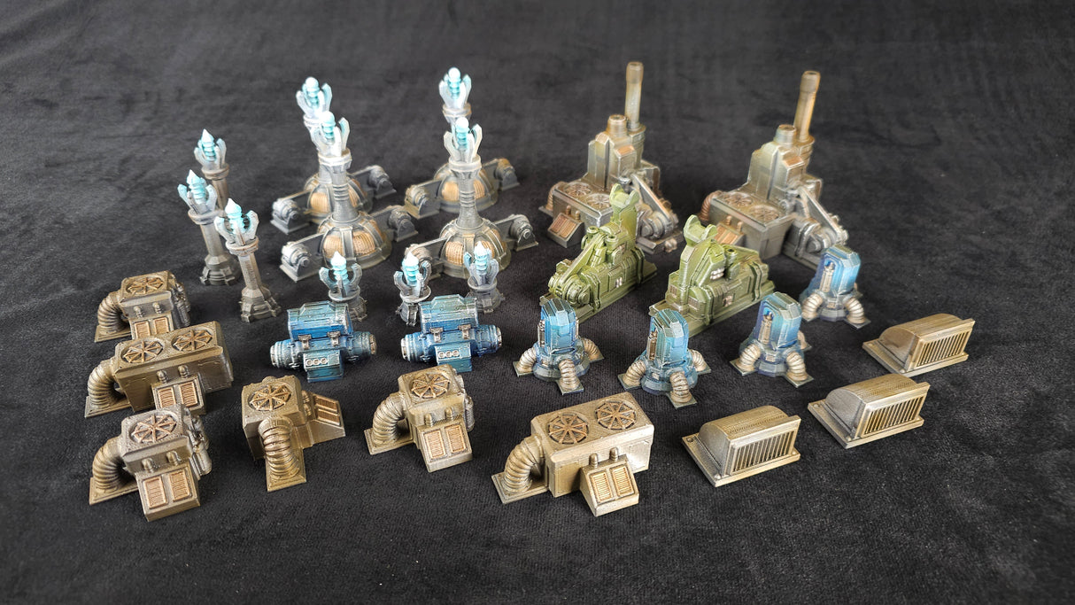 Depths of Perdition - Scatter terrain - Industrial (STL)