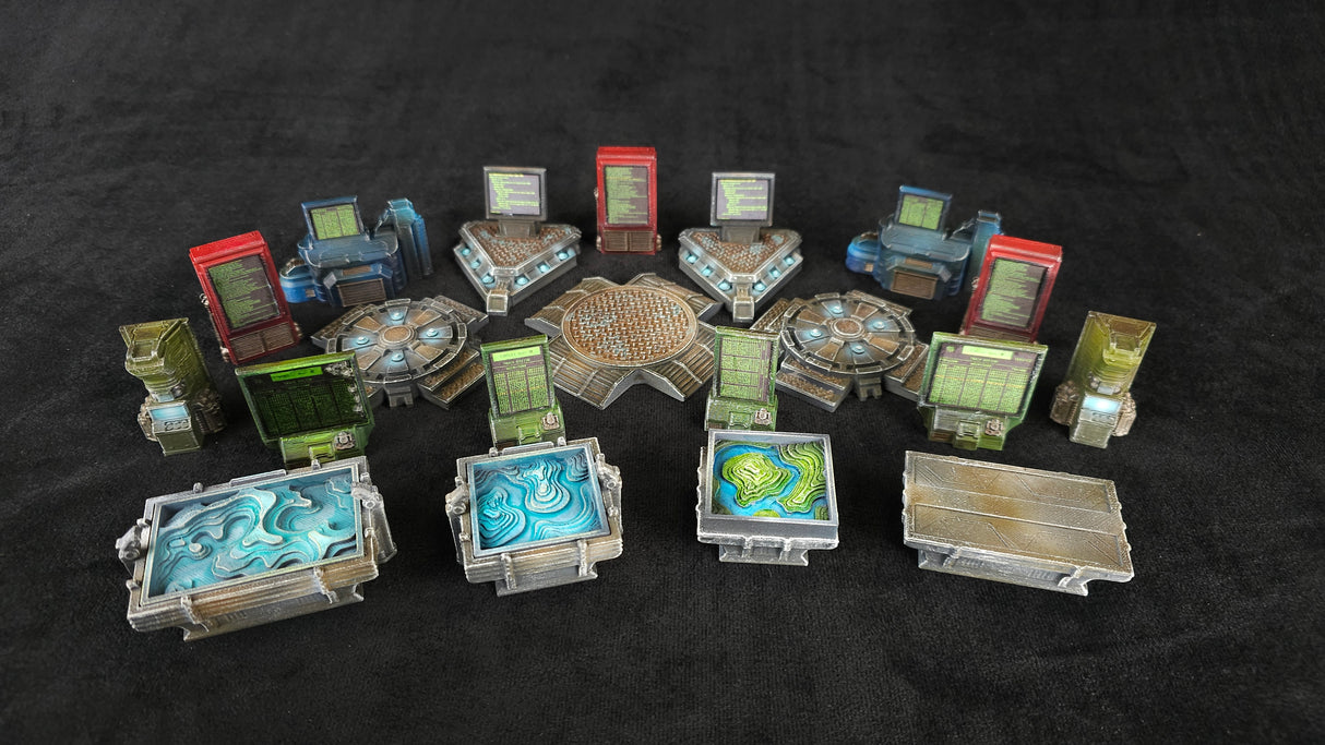 Depths of Perdition - Scatter terrain - Command (STL)