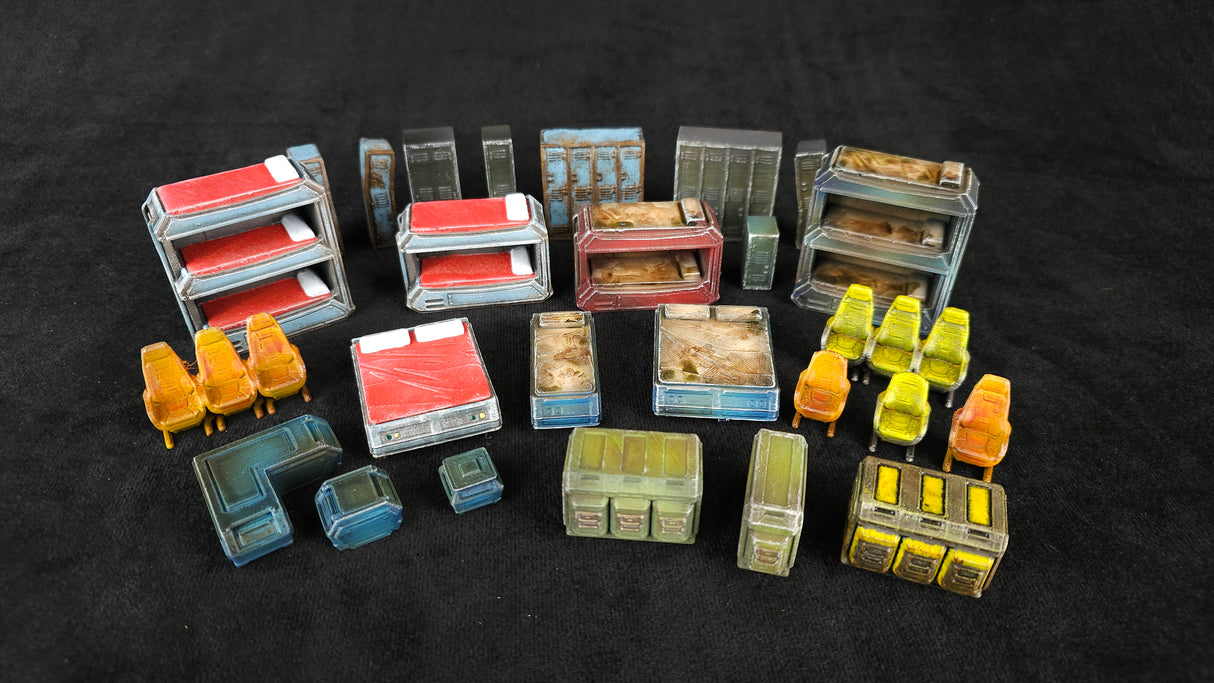 Depths of Perdition - Scatter terrain - Crew Quarters (STL)