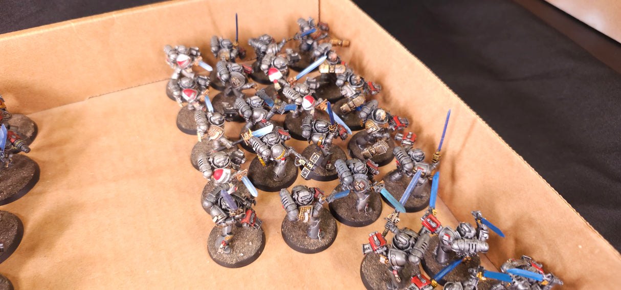 Warhammer 40,000 - Grey Knights - Painted Dreadknight, Dreadnought & Vehicle Army #2