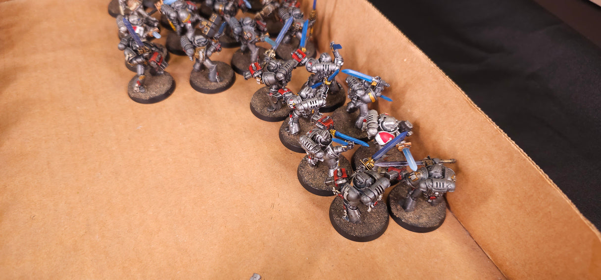 Warhammer 40,000 - Grey Knights - Painted Dreadknight, Dreadnought & Vehicle Army #2