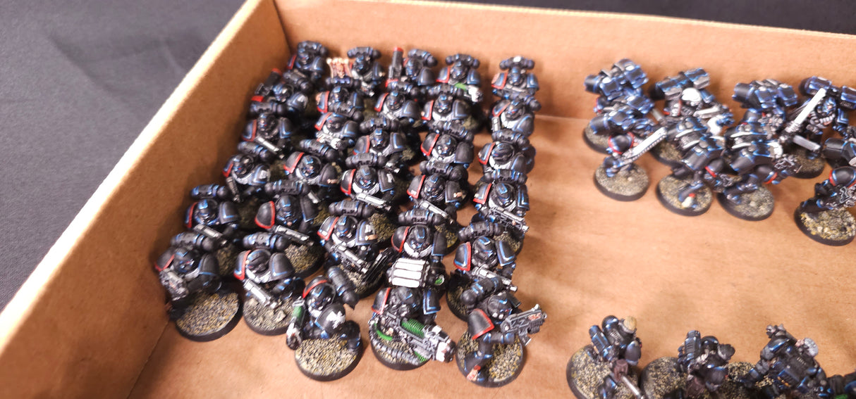Warhammer 40,000 - Raven Guard - Well-Painted Infantry & Vehicle Army #1