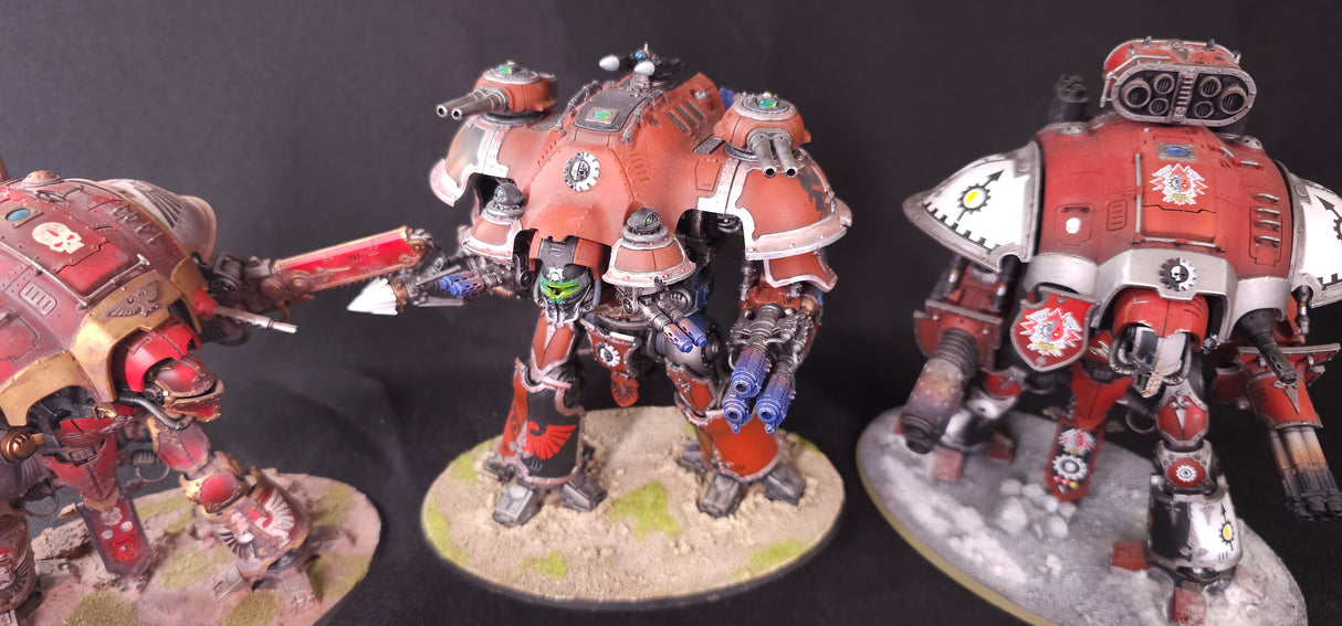 Warhammer 40,000 - Imperial Knights - High-Quality Mars-Themed Knight Army