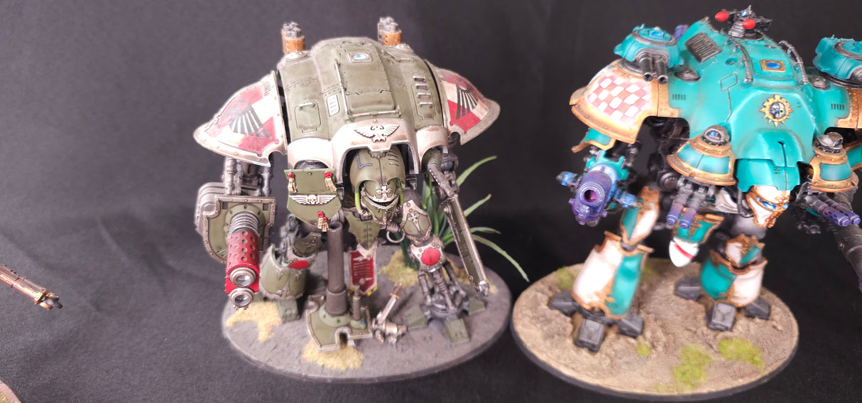 Warhammer 40,000 - Imperial Knights - Very Well Painted Four-Knight Army