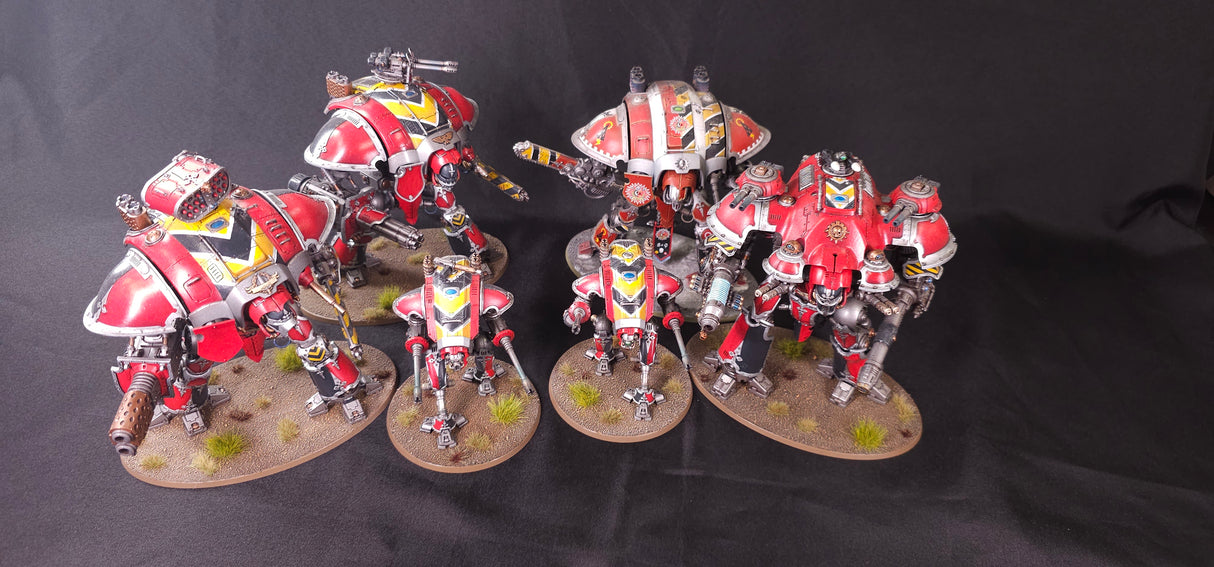 Warhammer 40,000 - Imperial Knights - Magnetized Painted Army - Epic Duck Studios Paintwork