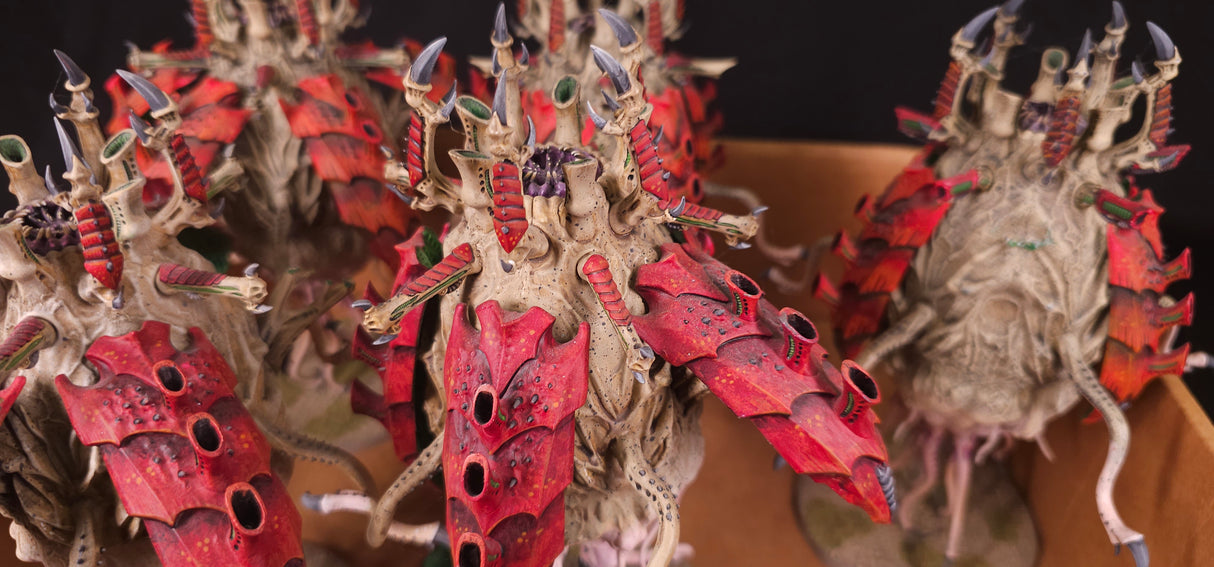 Warhammer 40,000 - Tyranids - 5 Painted Tyrannocytes