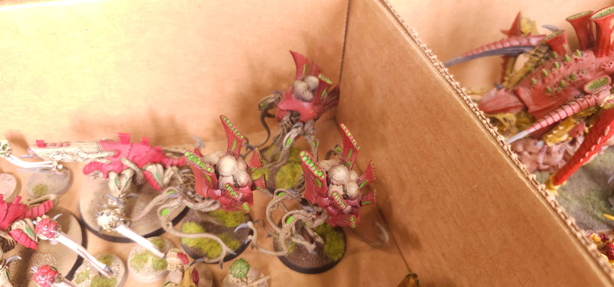 Warhammer 40,000 - Tyranids - Painted Swarm & Support Army