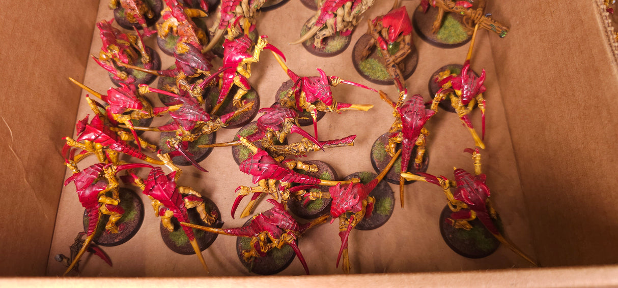 Warhammer 40,000 - Tyranids - Painted Swarm & Support Army