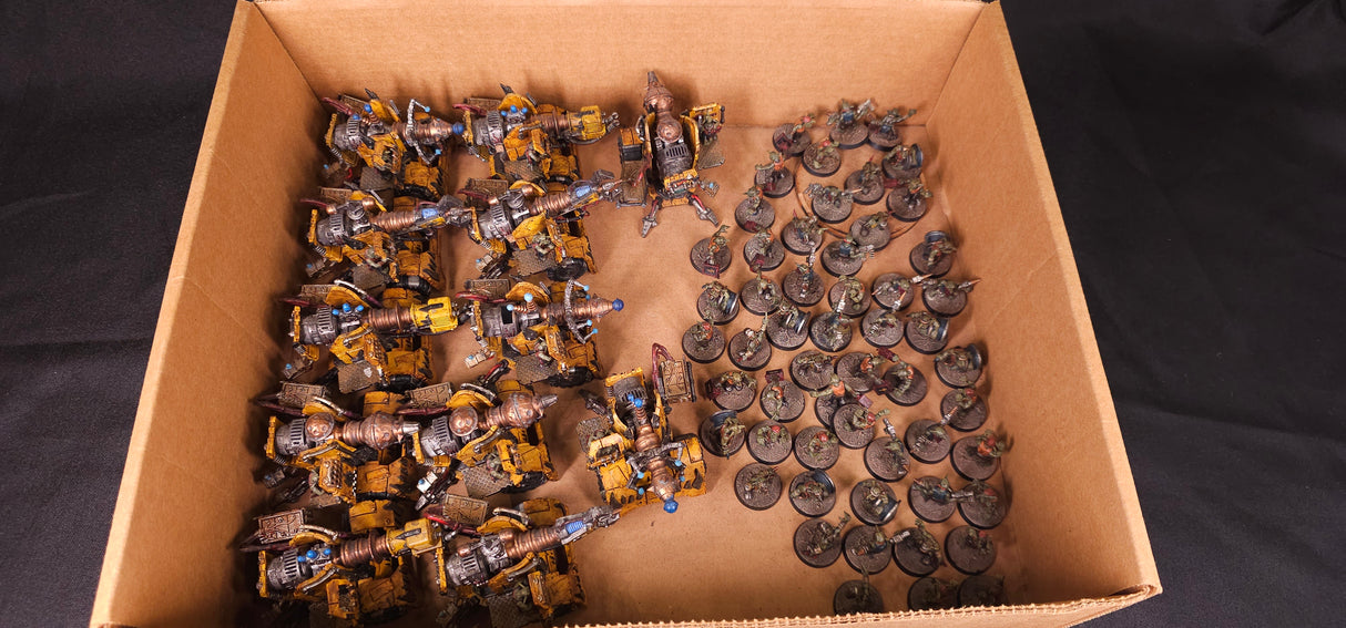 Warhammer 40,000 - Orks - Painted Mek Gun Artillery Battery