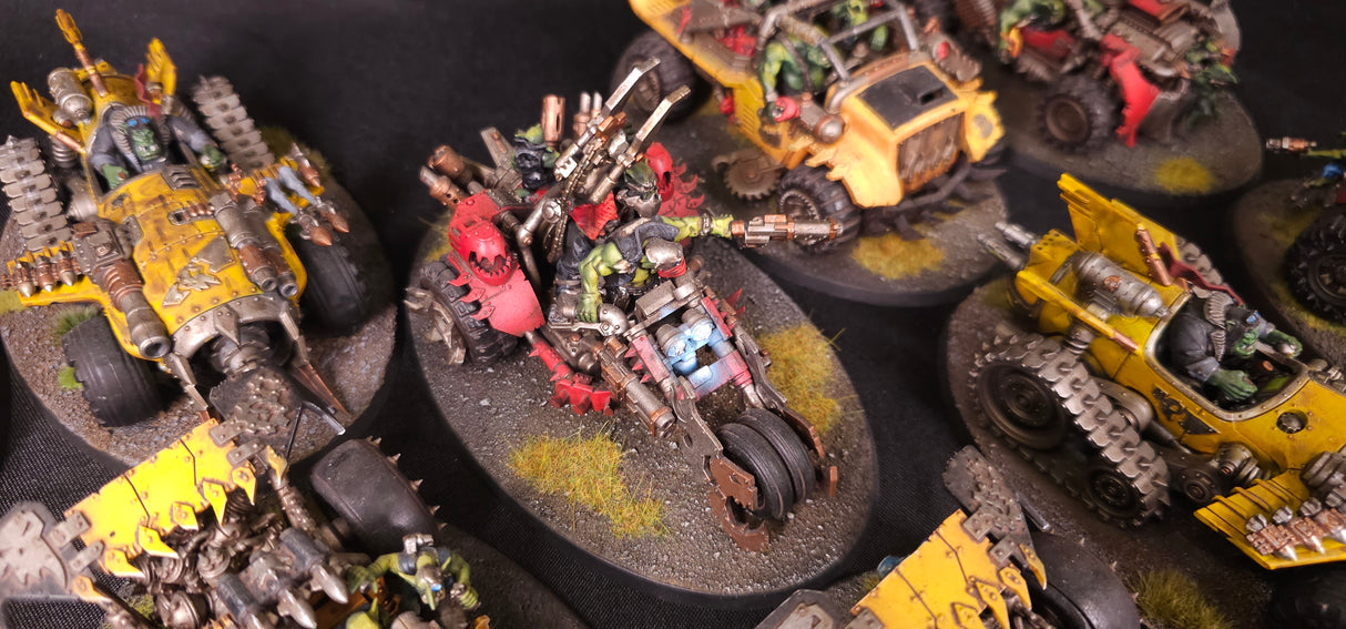 Warhammer 40,000 - Orks - 10-Vehicle Speed Freeks Buggy Lot