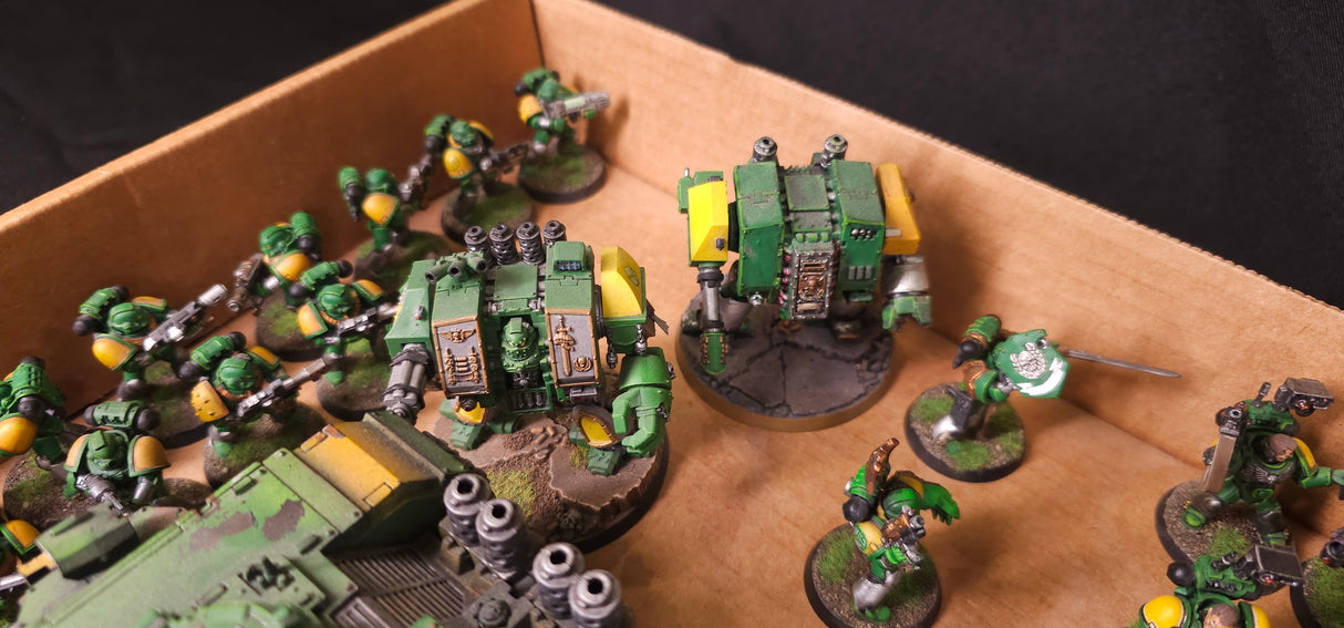 Warhammer 40,000 - Space Marines - Sentinels of the Forge Painted Army #1
