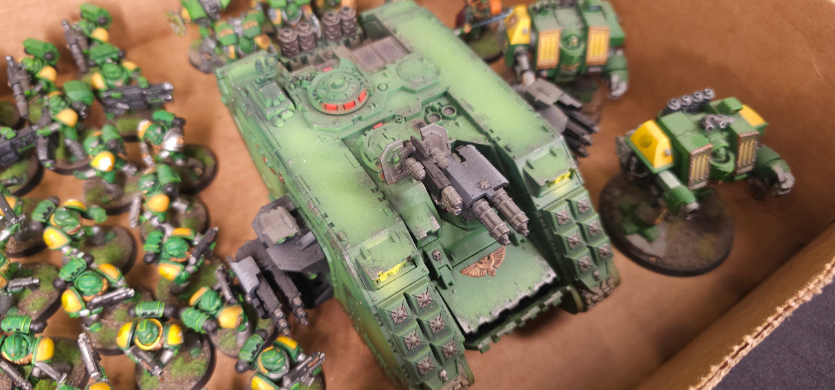 Warhammer 40,000 - Space Marines - Sentinels of the Forge Painted Army #2