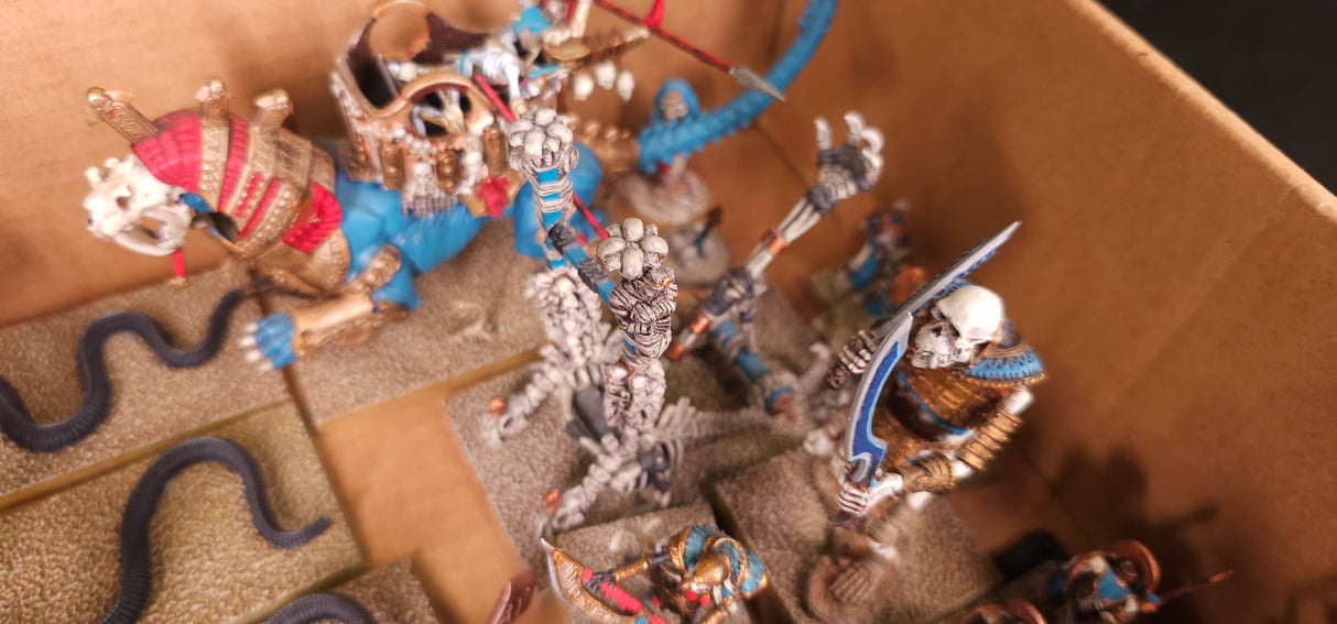 Warhammer: The Old World - Tomb Kings of Khemri - Painted Elite & Construct Army