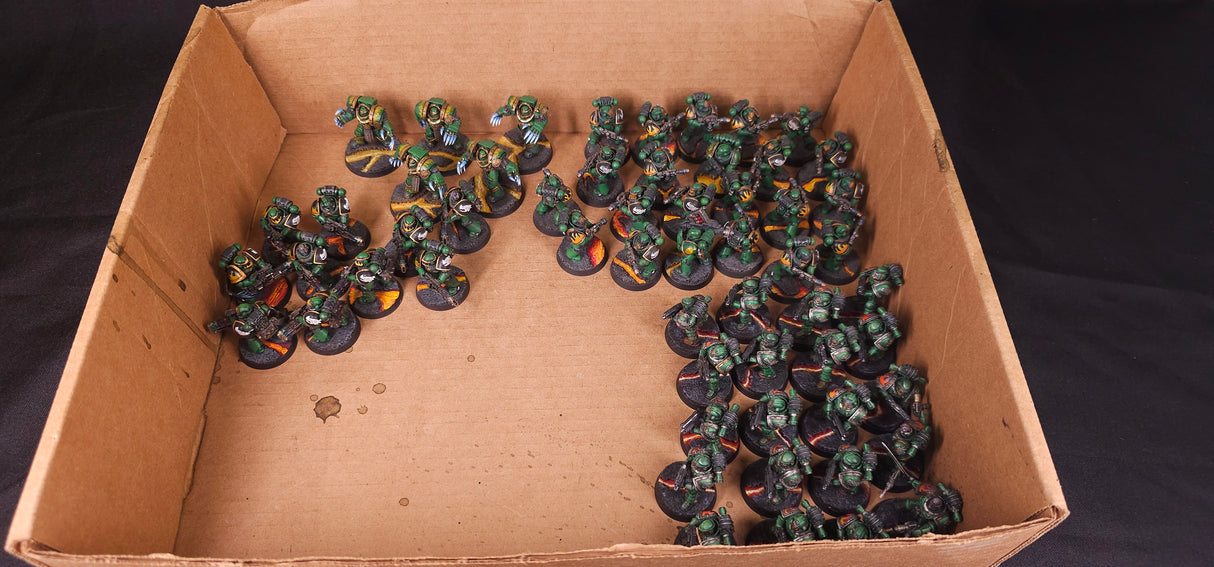 Horus Heresy - Salamanders - Six Dreadnought & Infantry Army