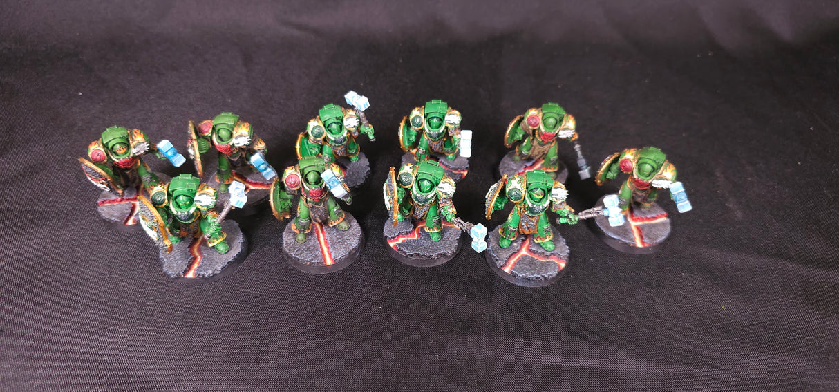 Horus Heresy - Salamanders - Painted Firedrake & Armoured Army