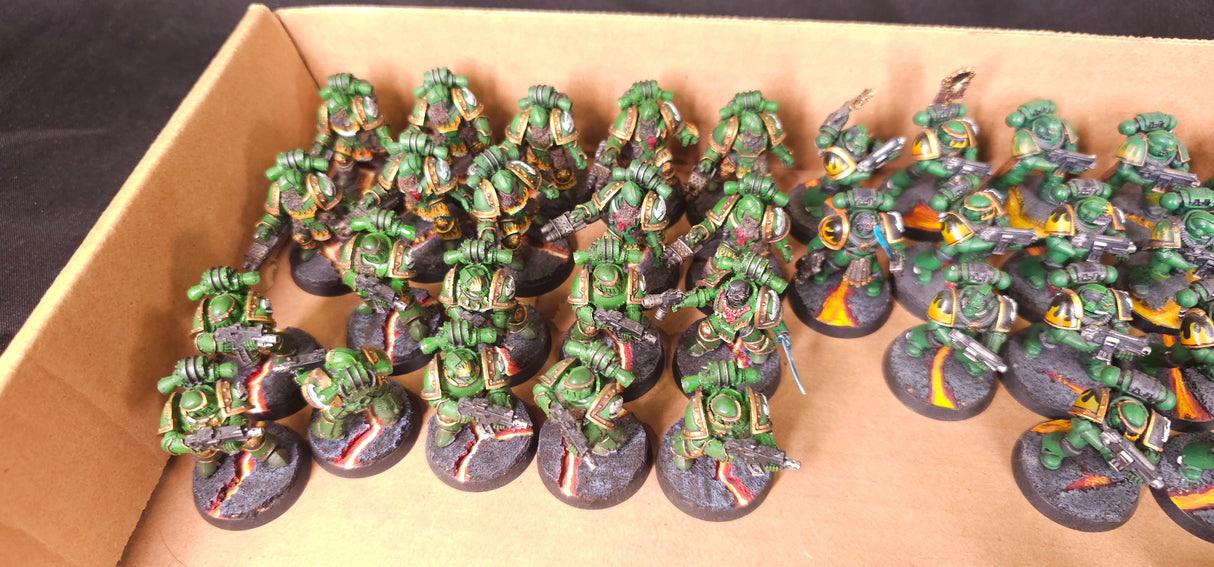 Horus Heresy - Salamanders - Painted Firedrake & Armoured Army