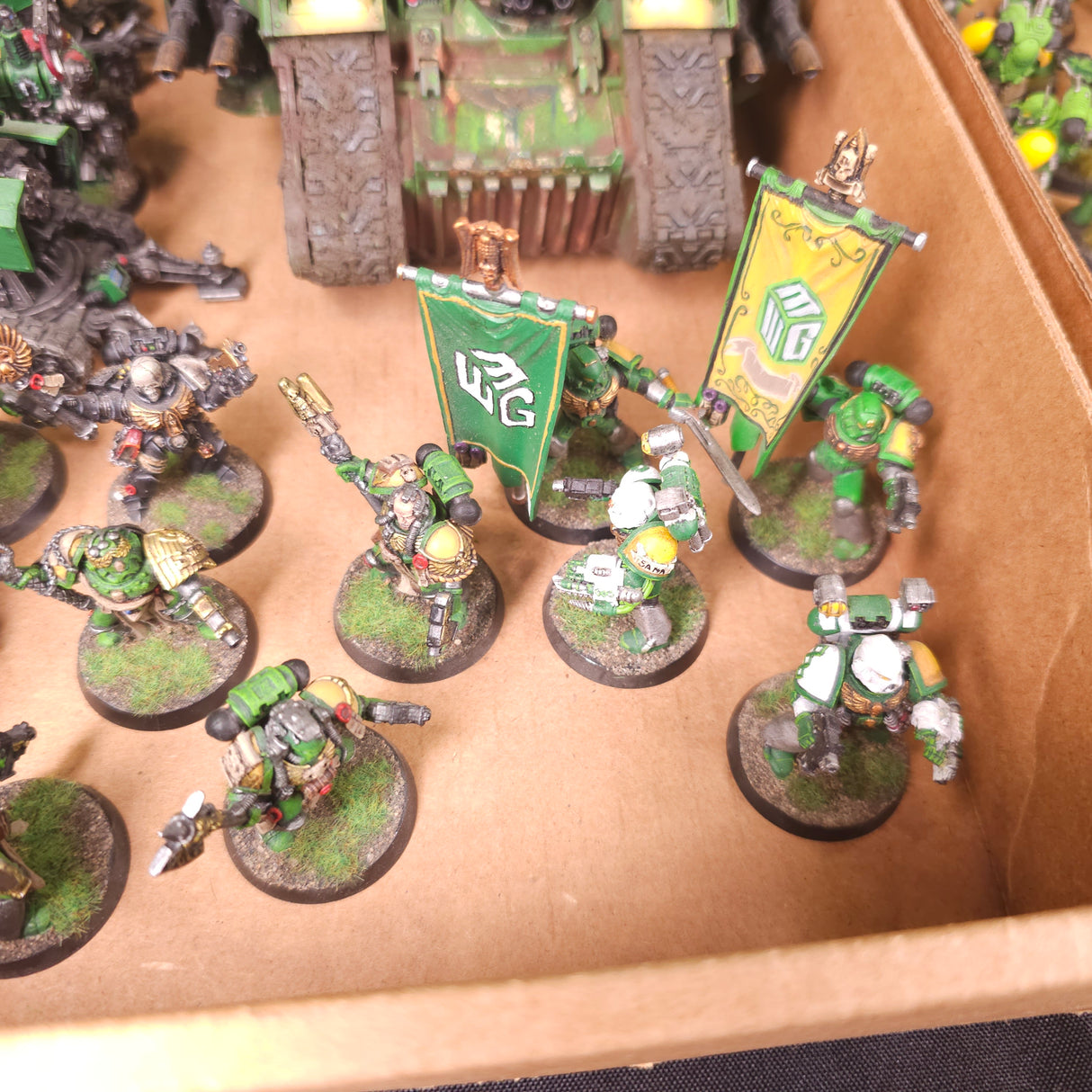 Warhammer 40,000 - Space Marines - Painted Firstborn Army - Sentinels of the Forge