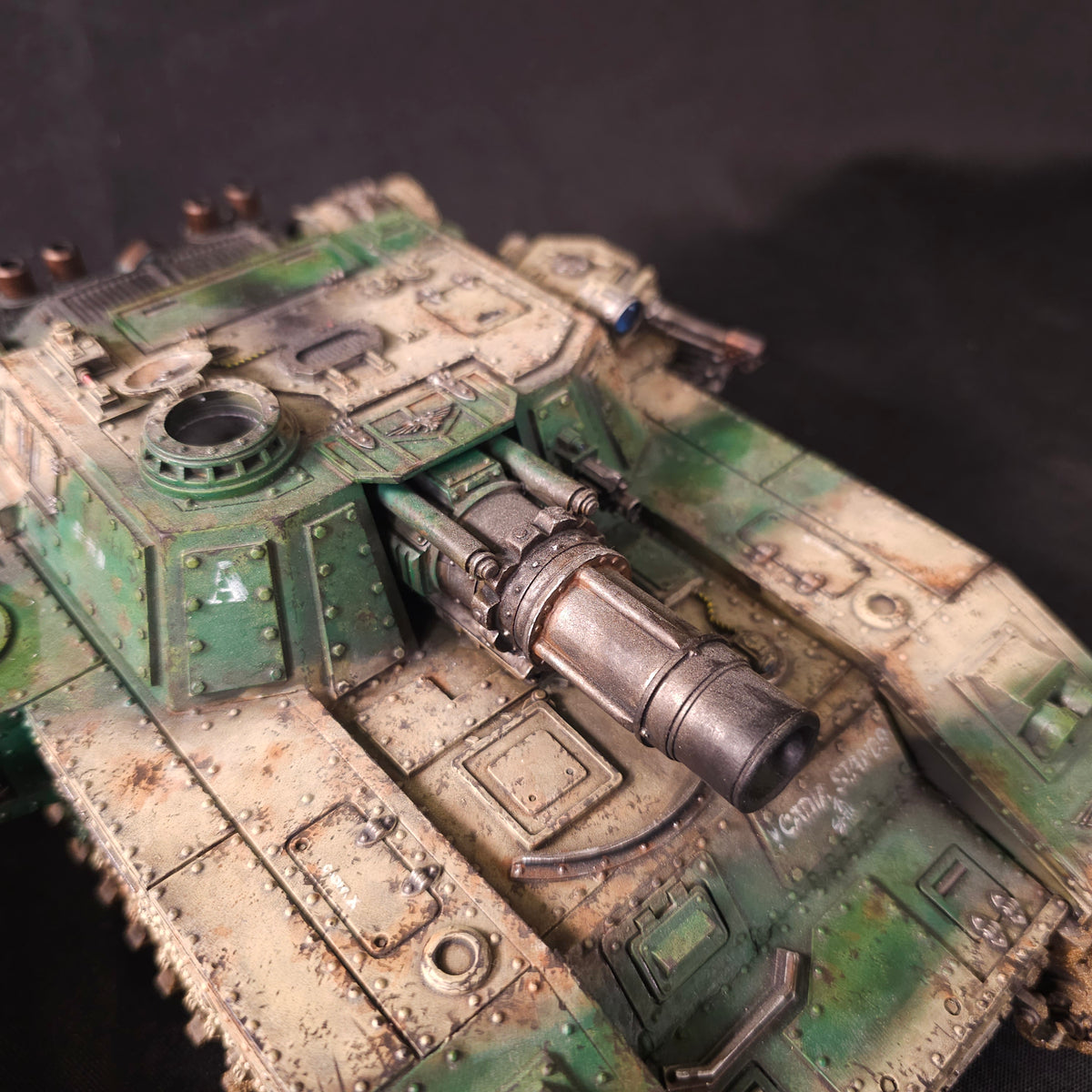 Warhammer 40,000 - Astra Militarum - Painted Stormblade & Stormsword Super-Heavy Tank Pair