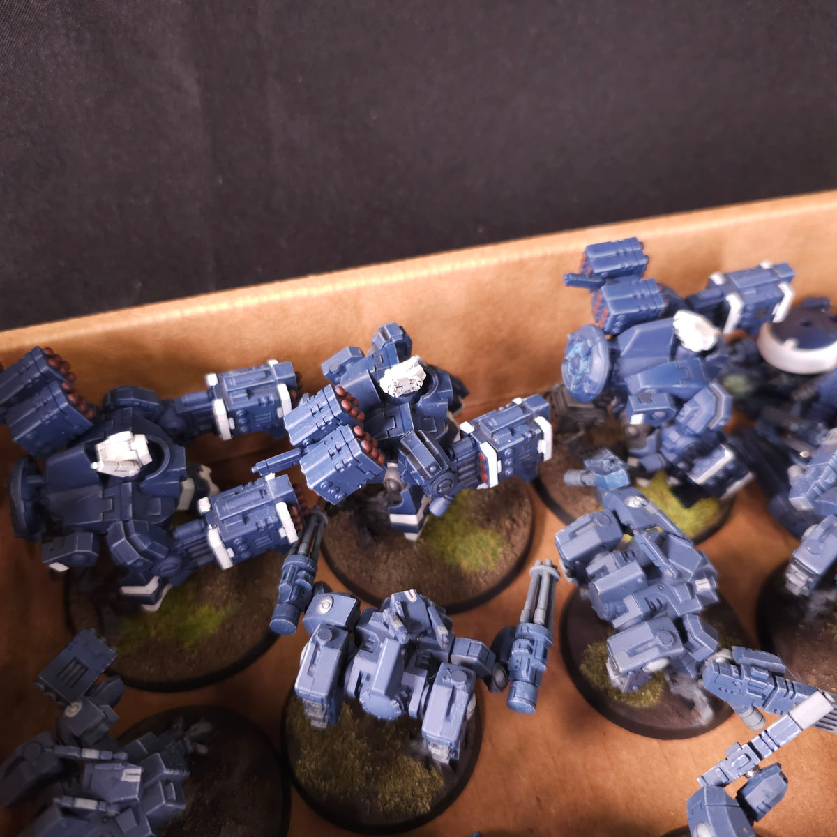 Warhammer 40,000 - T'au Empire - Painted Battlesuit & Infantry Army #2