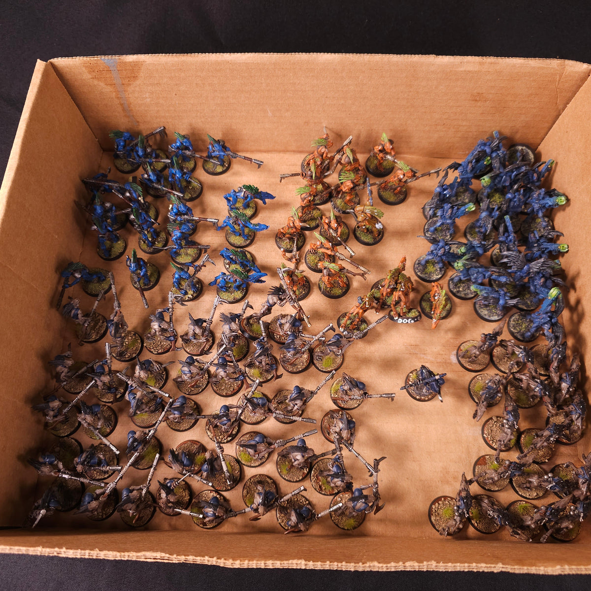 Warhammer 40,000 - T'au Empire - Painted Kroot & Vespid Infantry Army #1