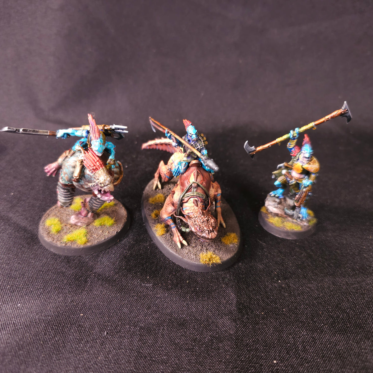 Warhammer 40,000 - T'au Empire - Painted Kroot & Vespid Army #2