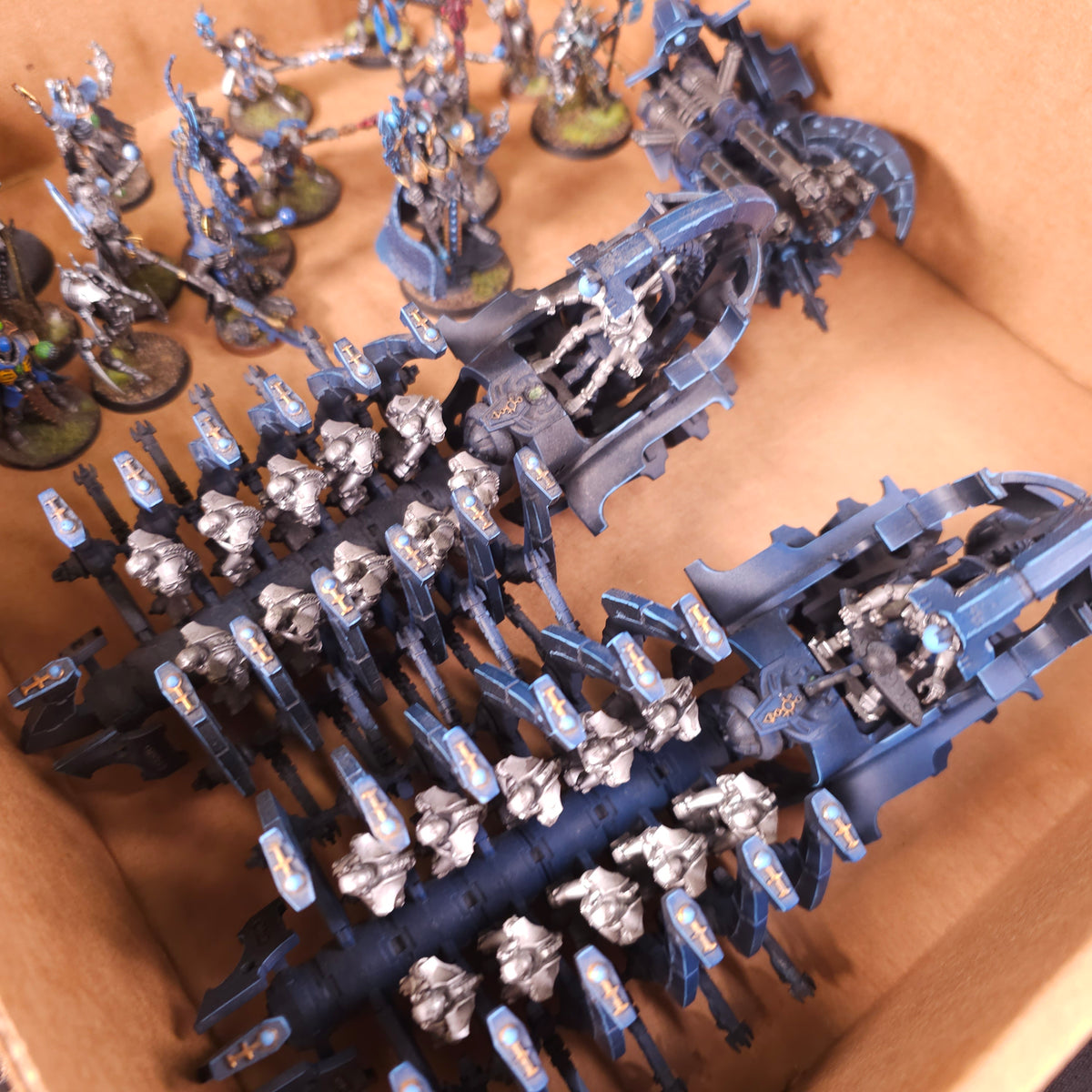 Warhammer 40,000 - Necrons - Painted Infantry, Characters (Trazyn) & Vehicle Army