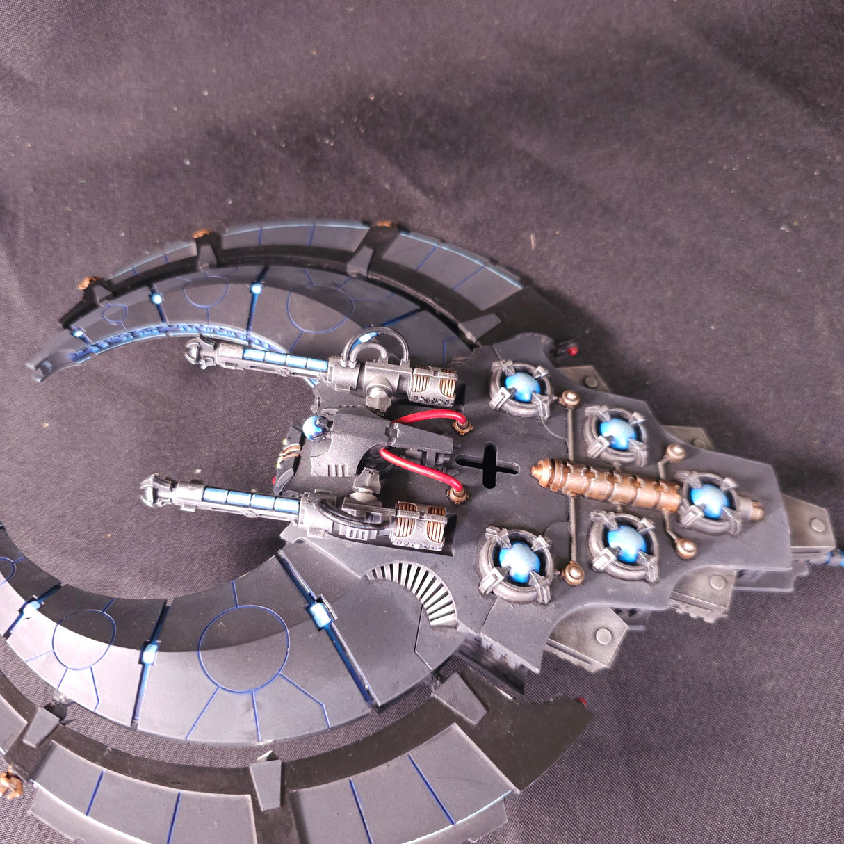Warhammer 40,000 - Necrons - Painted Forge World Night Shroud Bomber