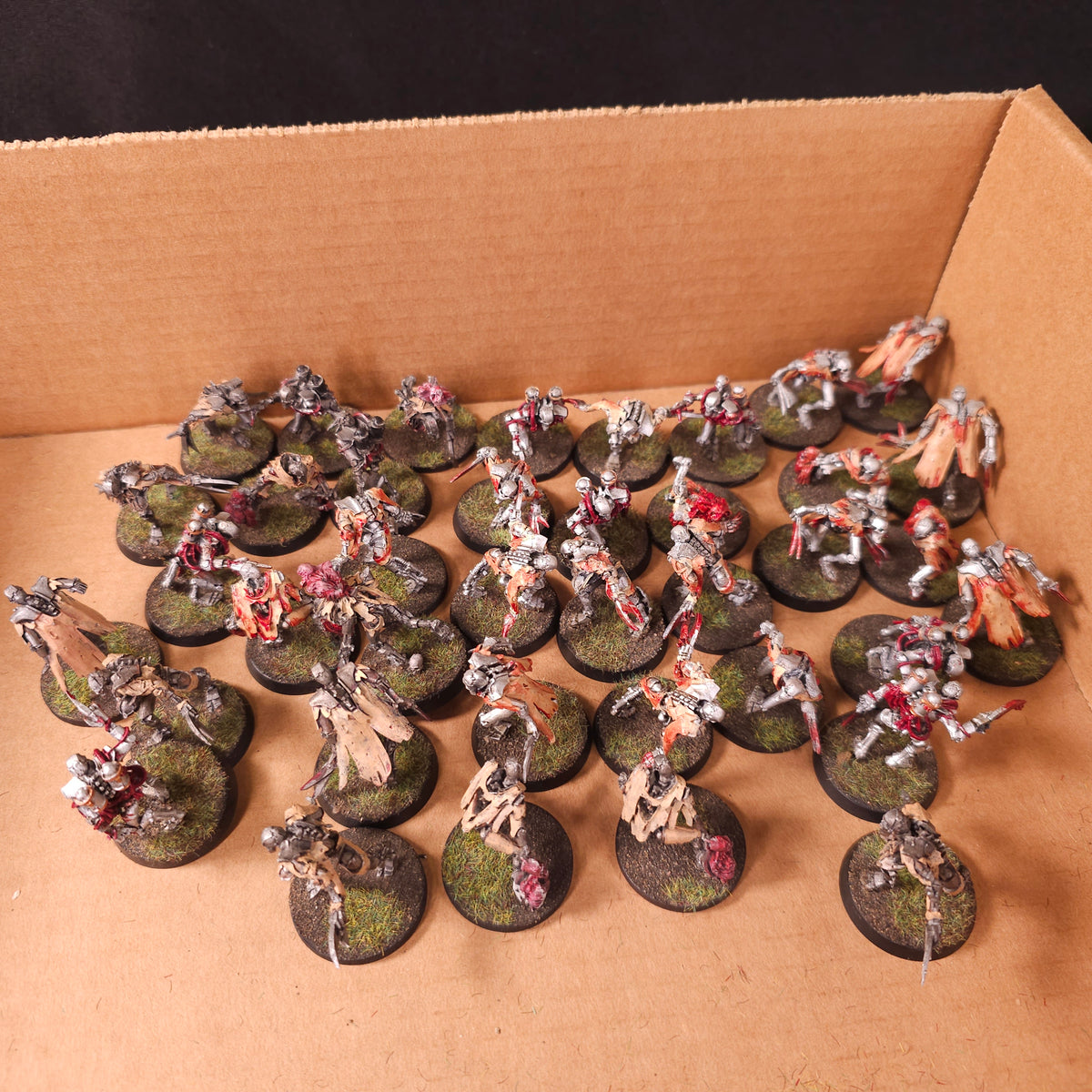 Warhammer 40,000 - Necrons - Painted Flayed Ones Infantry Lot