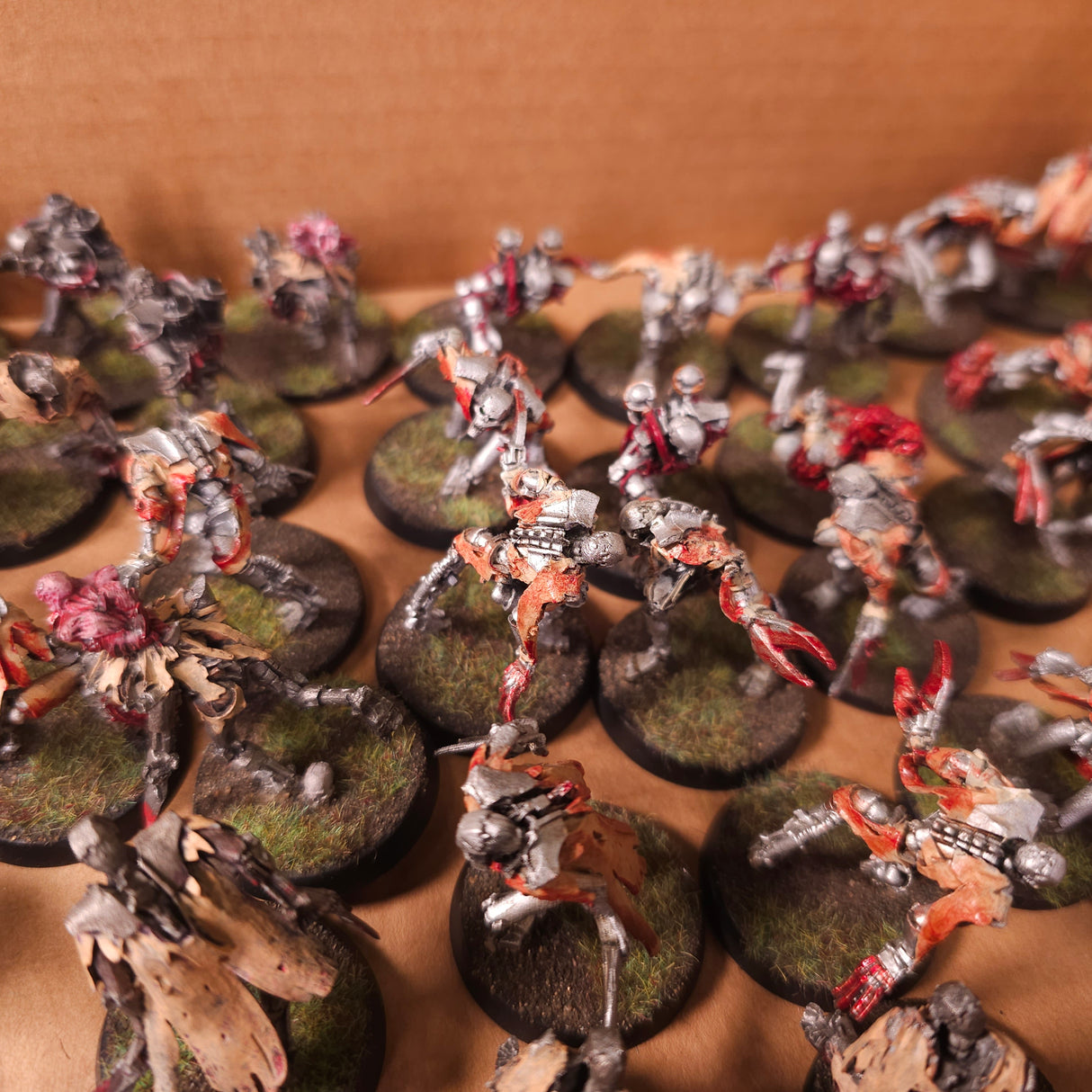 Warhammer 40,000 - Necrons - Painted Flayed Ones Infantry Lot