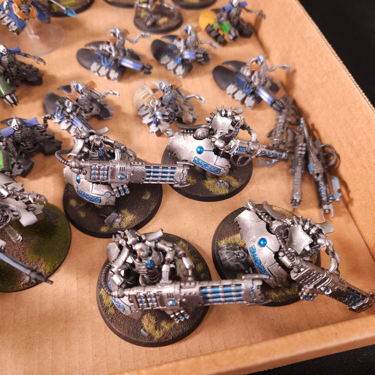 Warhammer 40,000 - Necrons - Painted Destroyer Army