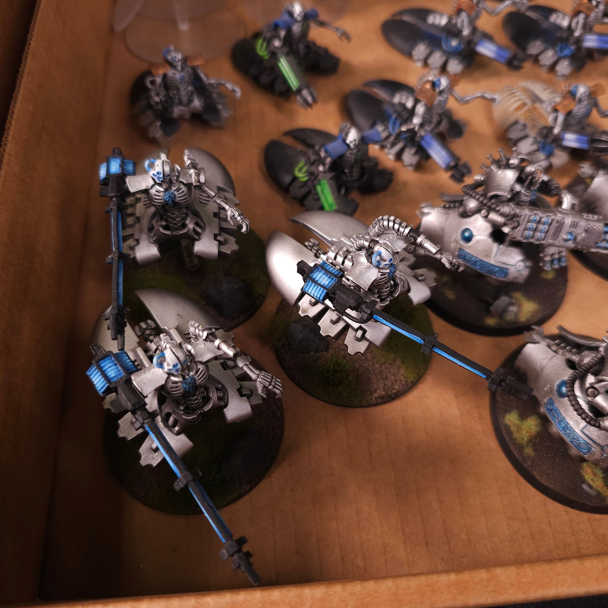Warhammer 40,000 - Necrons - Painted Destroyer Army
