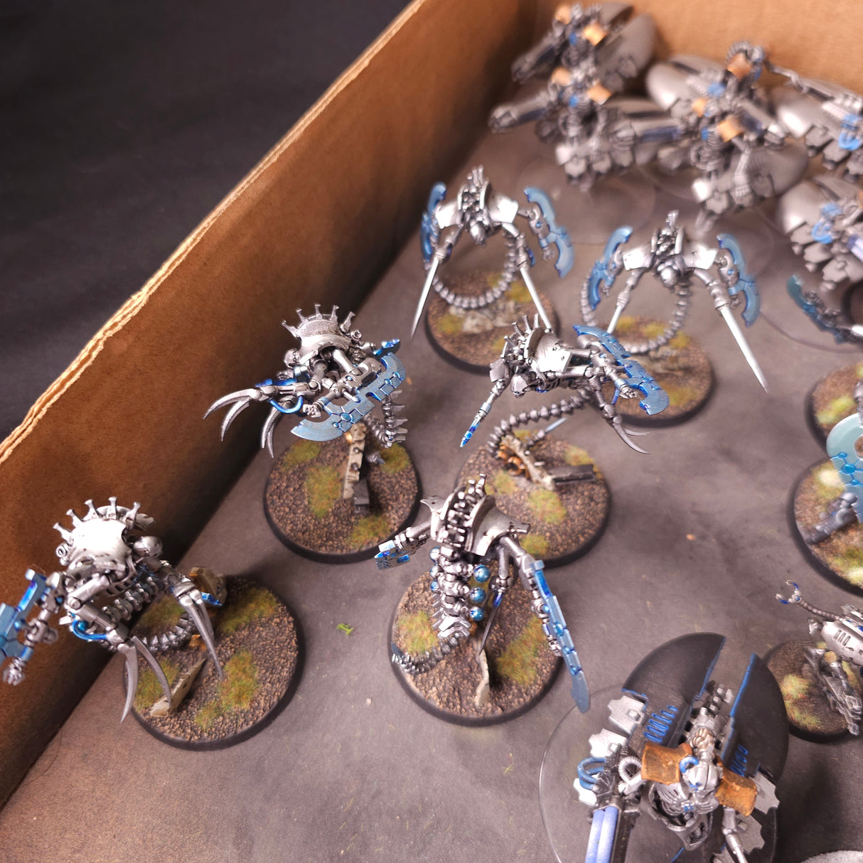 Warhammer 40,000 - Necrons - Painted Destroyer Army