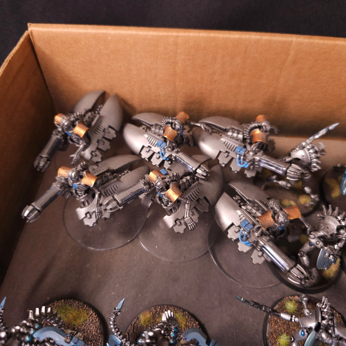 Warhammer 40,000 - Necrons - Painted Destroyer Army
