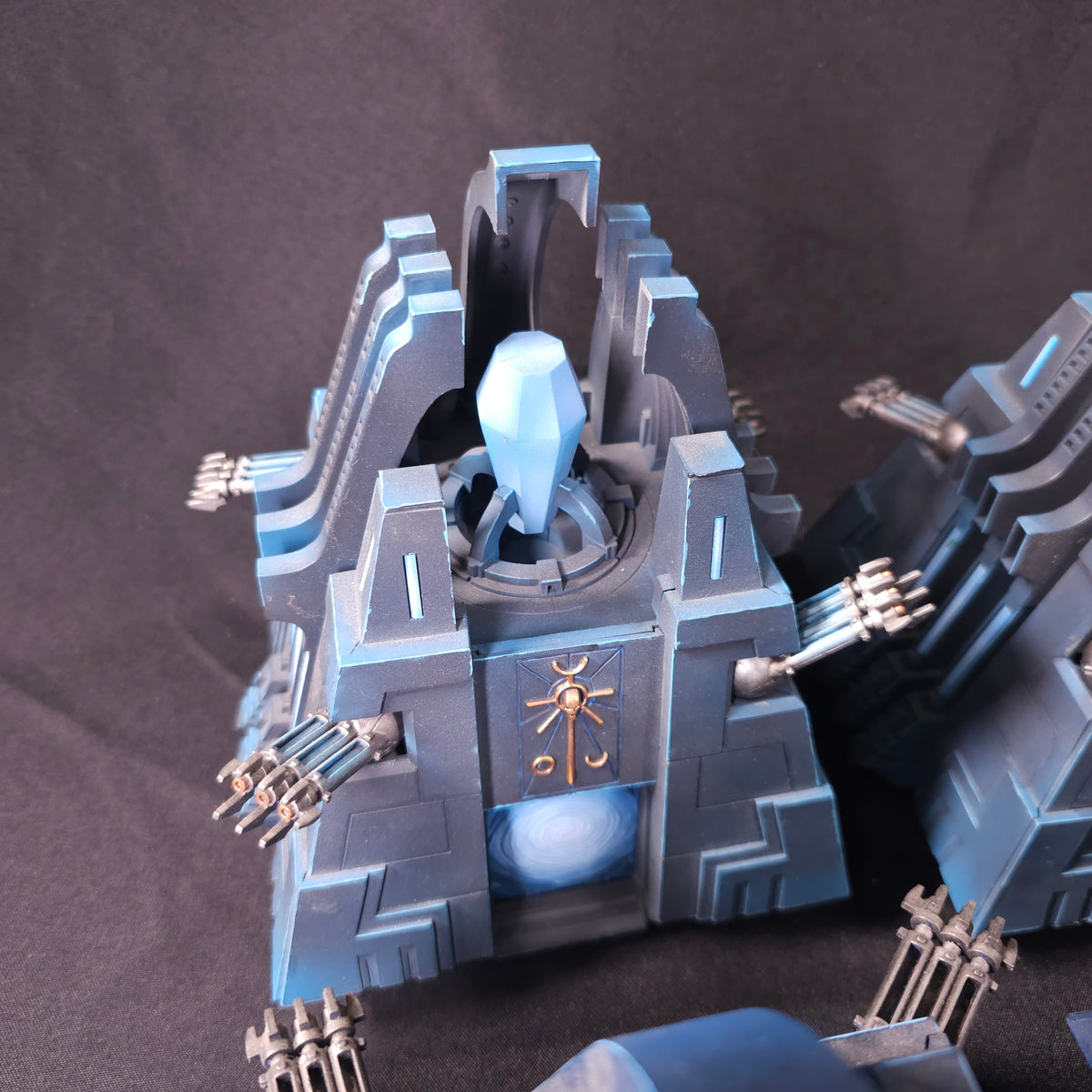Warhammer 40,000 - Necrons - 4 Painted Monoliths