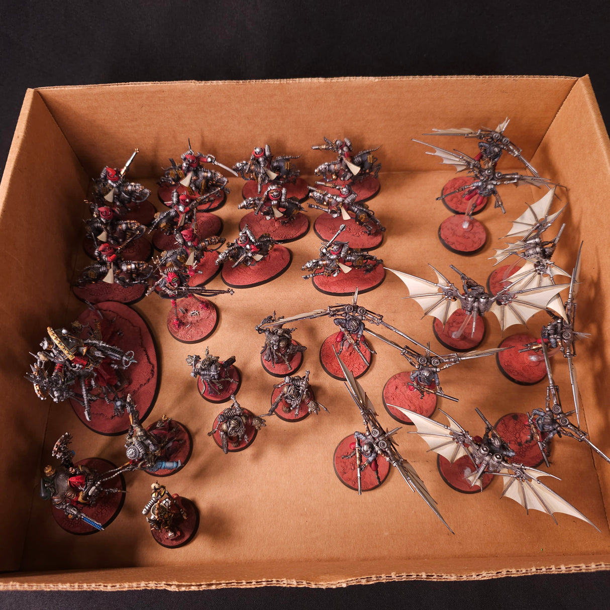 Warhammer 40,000 - Adeptus Mechanicus - Belisarius Cawl, Cavalry & Pteraxii Army