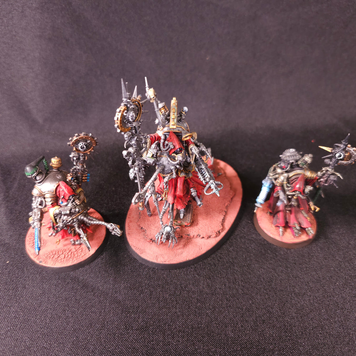 Warhammer 40,000 - Adeptus Mechanicus - Belisarius Cawl, Cavalry & Pteraxii Army