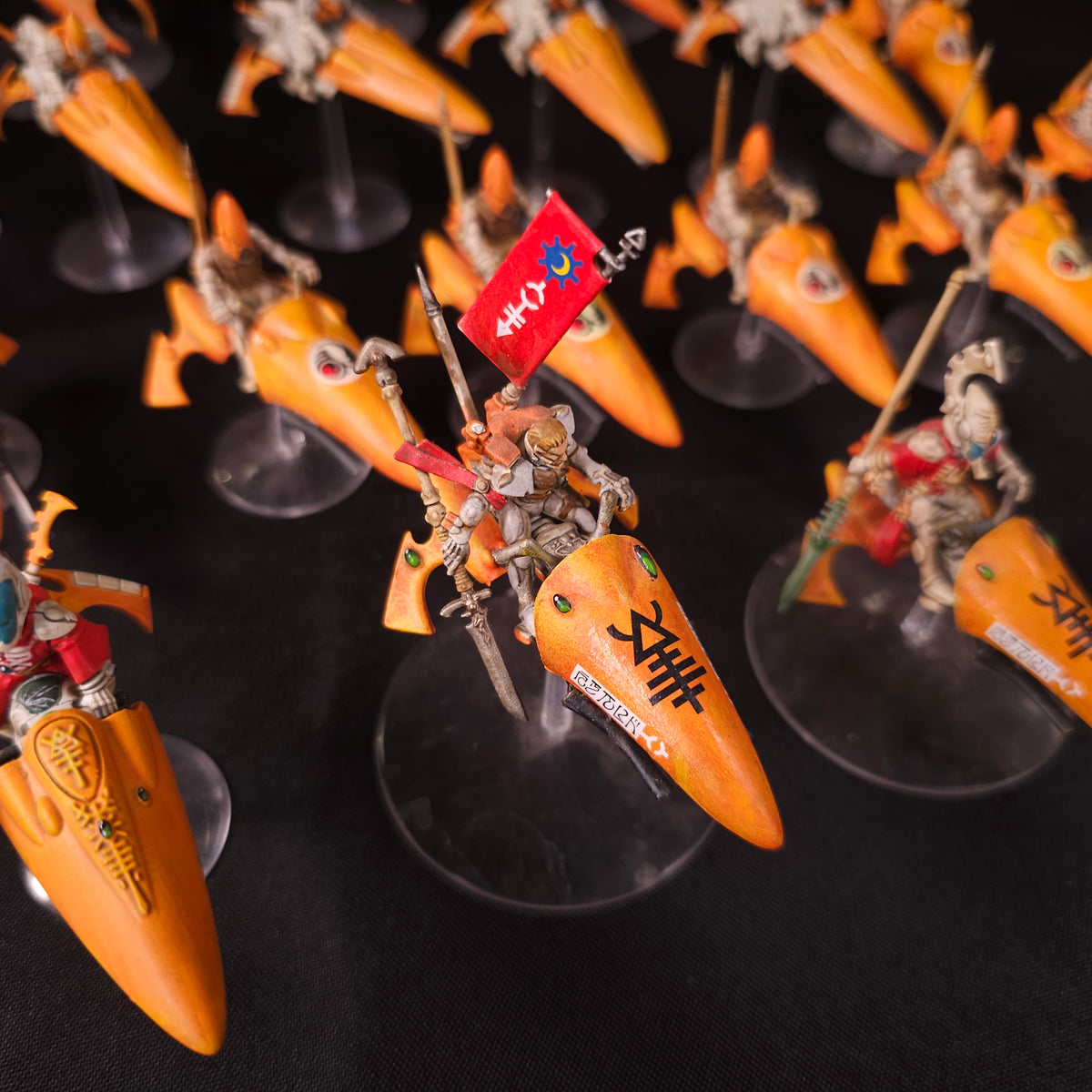 Warhammer 40,000 - Aeldari - Painted Jetbike & Vyper Force