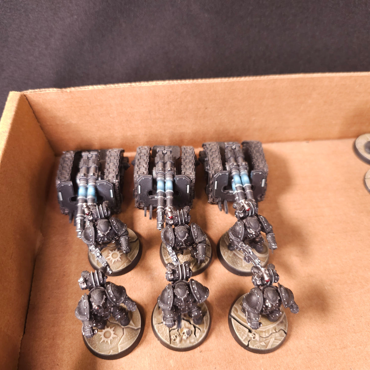 Horus Heresy - Raven Guard - Painted Infantry & Rapier Artillery Force