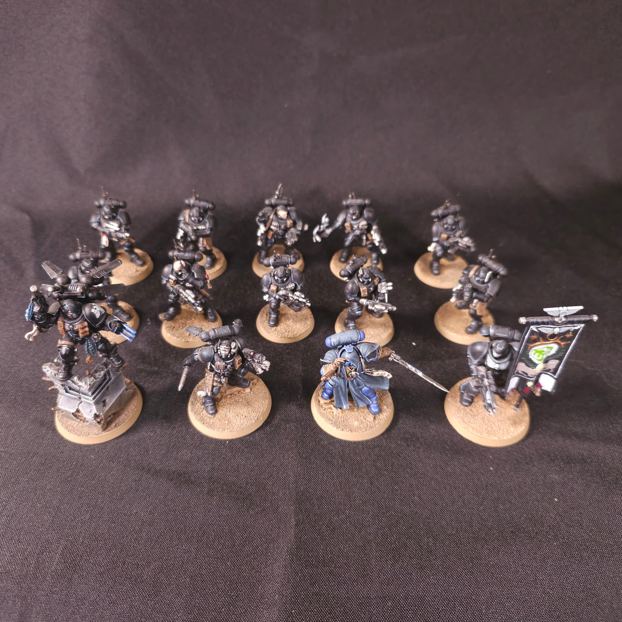 Warhammer 40,000 - Raven Guard - Kayvaan Shrike, Characters & Intercessors