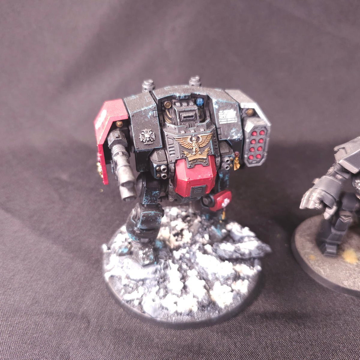 Warhammer 40,000 - Deathwatch - Dreadnought Pair - MiniWarGaming Narrative Campaigns