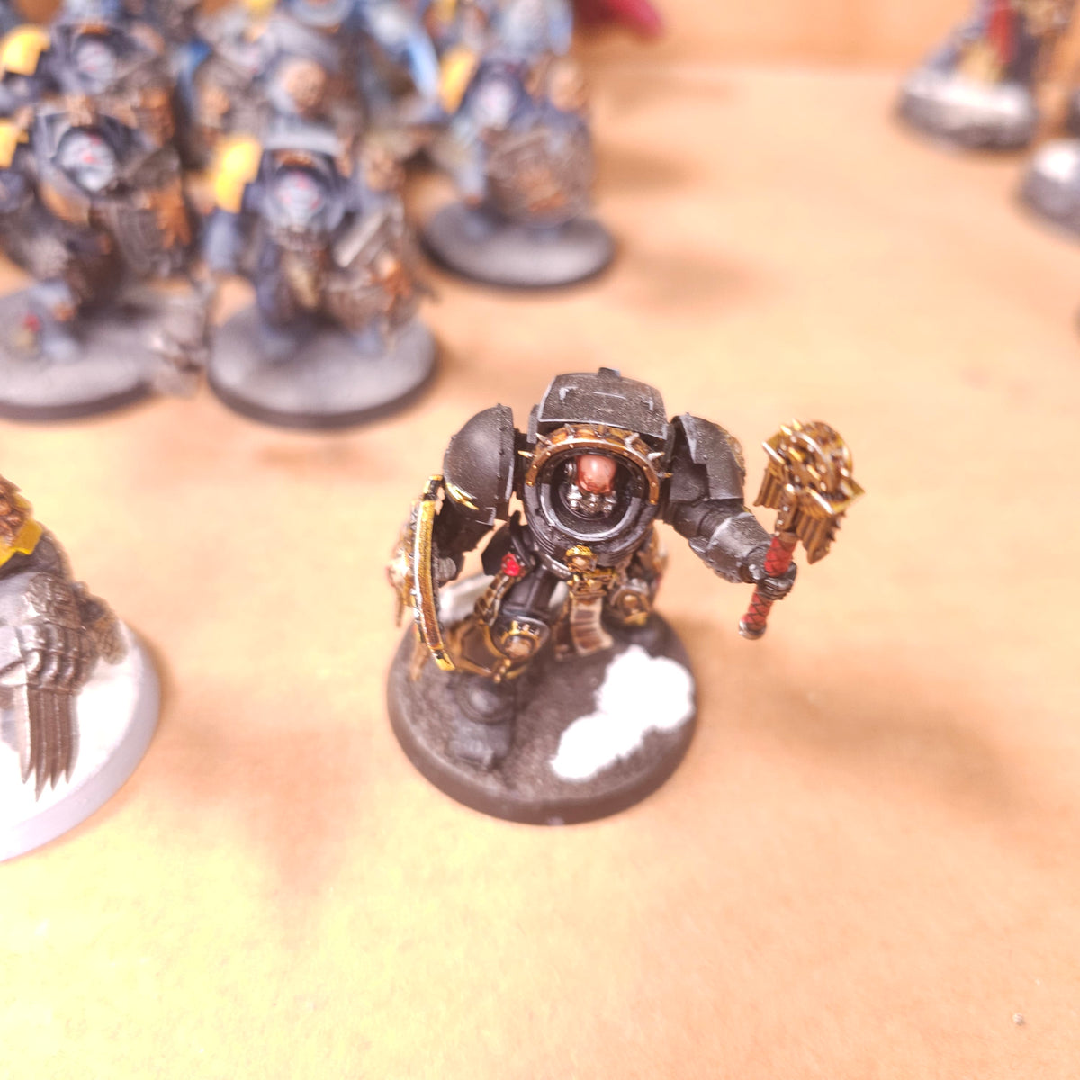 Warhammer 40,000 - Space Wolves - Painted Terminator & Bladeguard Veteran Force
