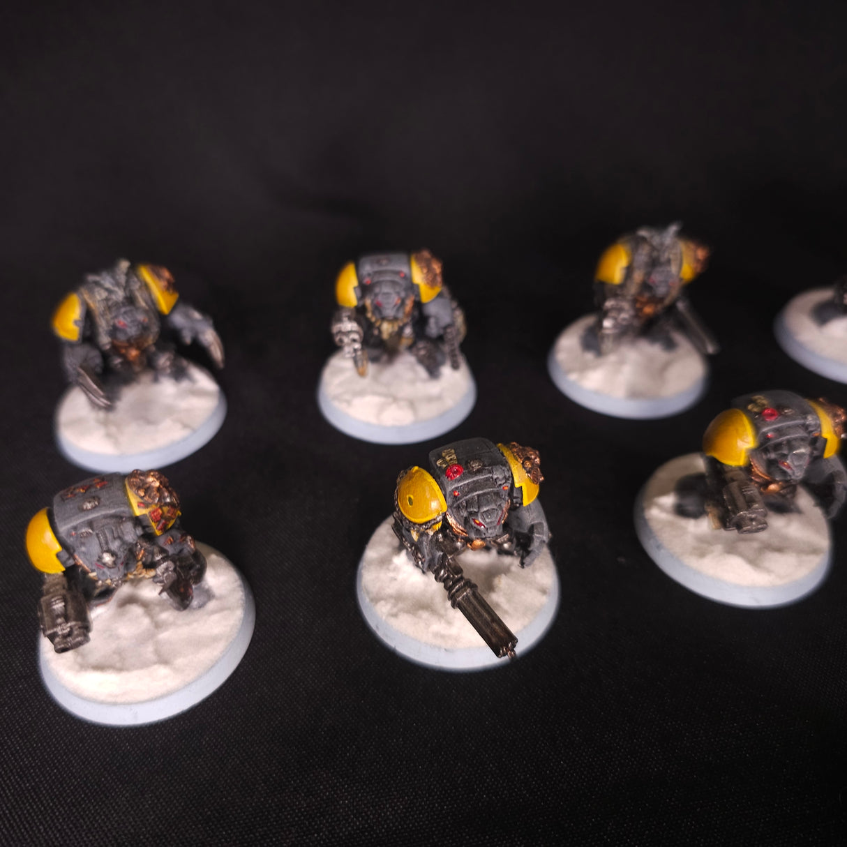 Warhammer 40,000 - Space Wolves - OOP Wolf Guard Terminators & Logan Grimnar