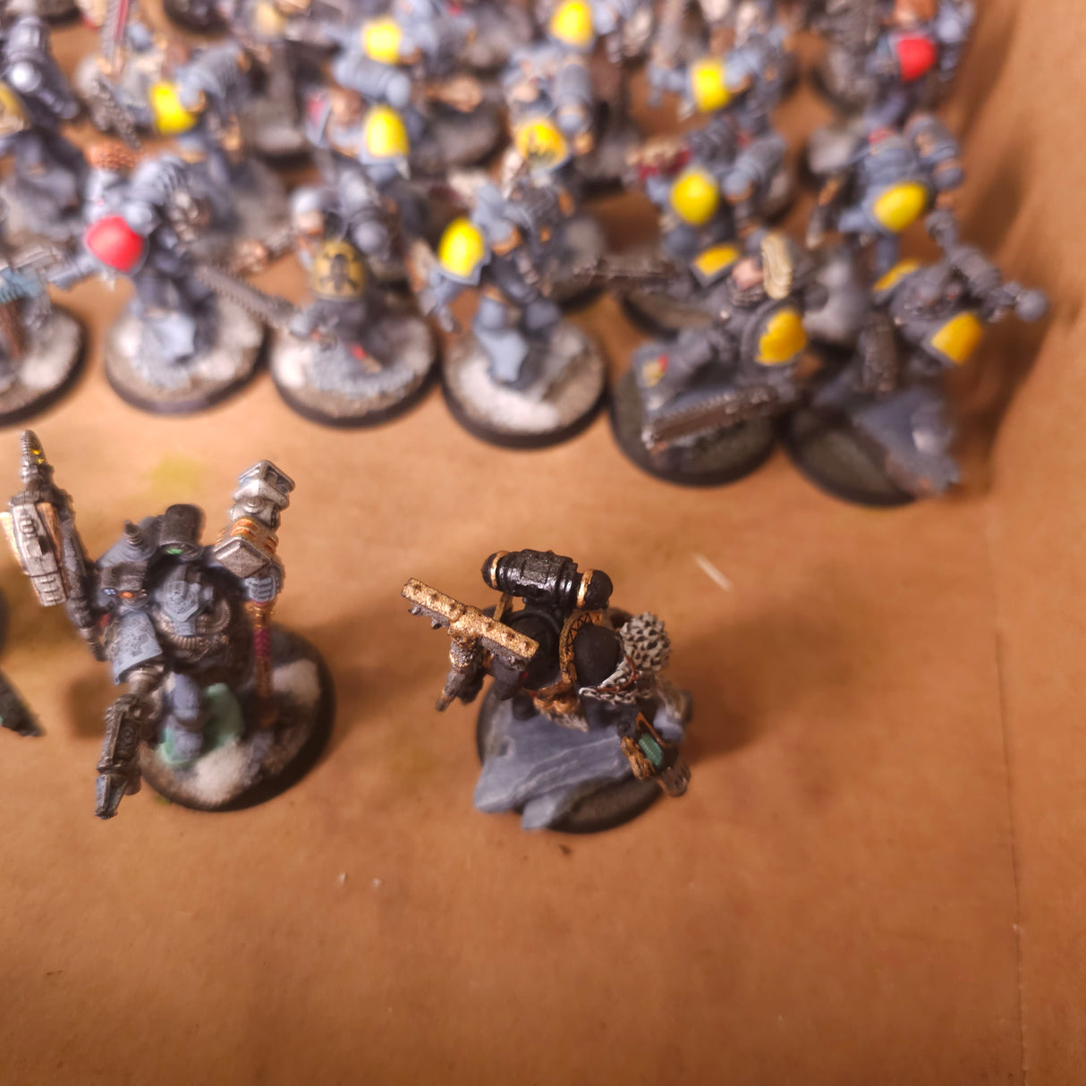 Warhammer 40,000 - Space Wolves - Painted Firstborn Grey Hunters Army