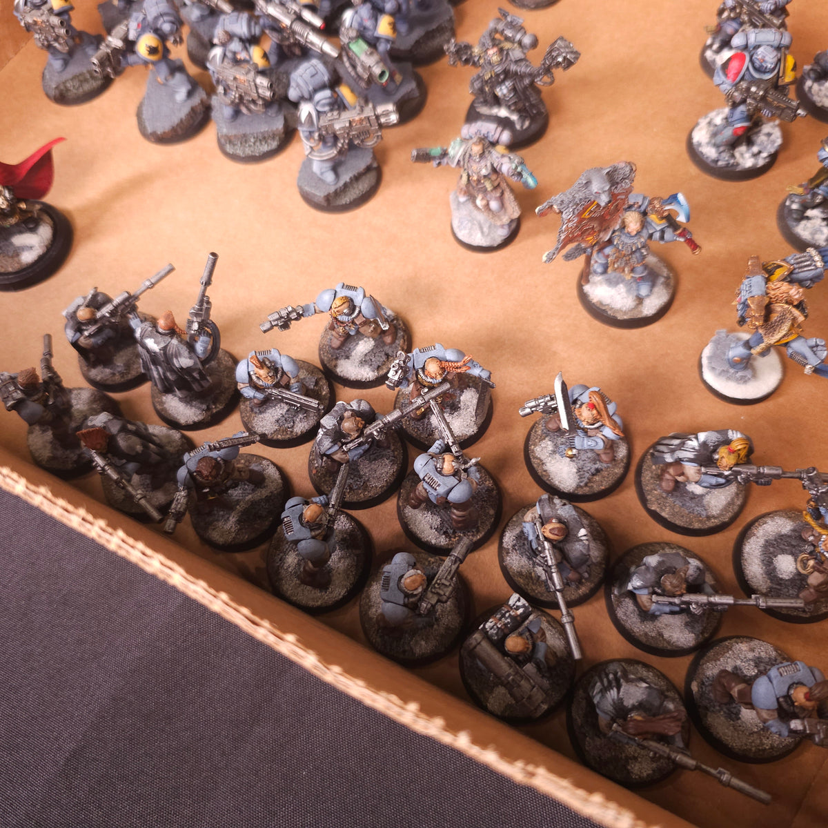 Warhammer 40,000 - Space Wolves - Painted Firstborn Infantry & Characters
