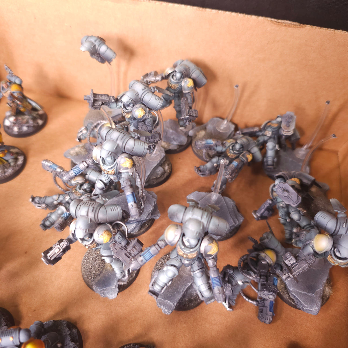 Warhammer 40,000 - Space Wolves - Painted Primaris Infantry & Jump Pack Force #2