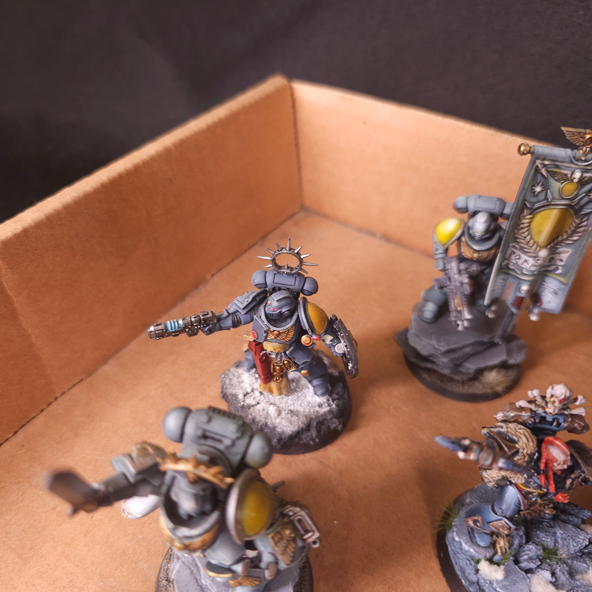Warhammer 40,000 - Space Wolves - Painted Primaris Infantry & Characters Army #3