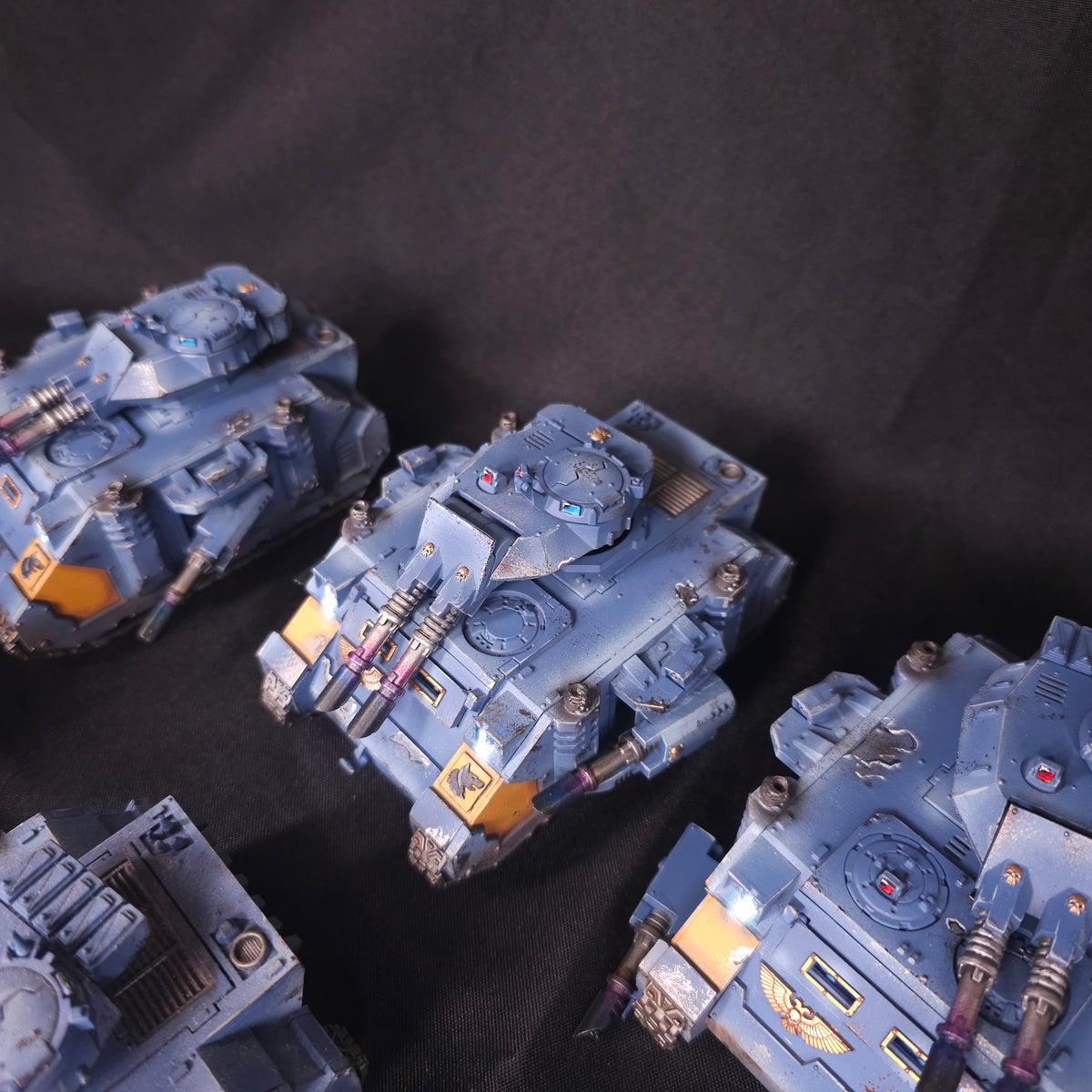 Warhammer 40,000 - Space Wolves - Painted Predator Tank Squadron