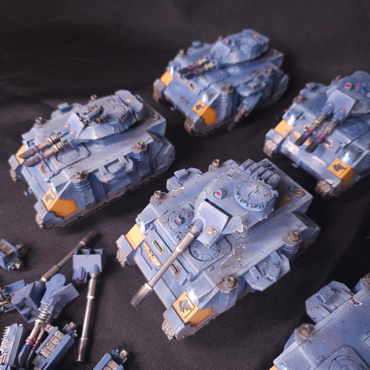 Warhammer 40,000 - Space Wolves - Painted Predator Tank Squadron