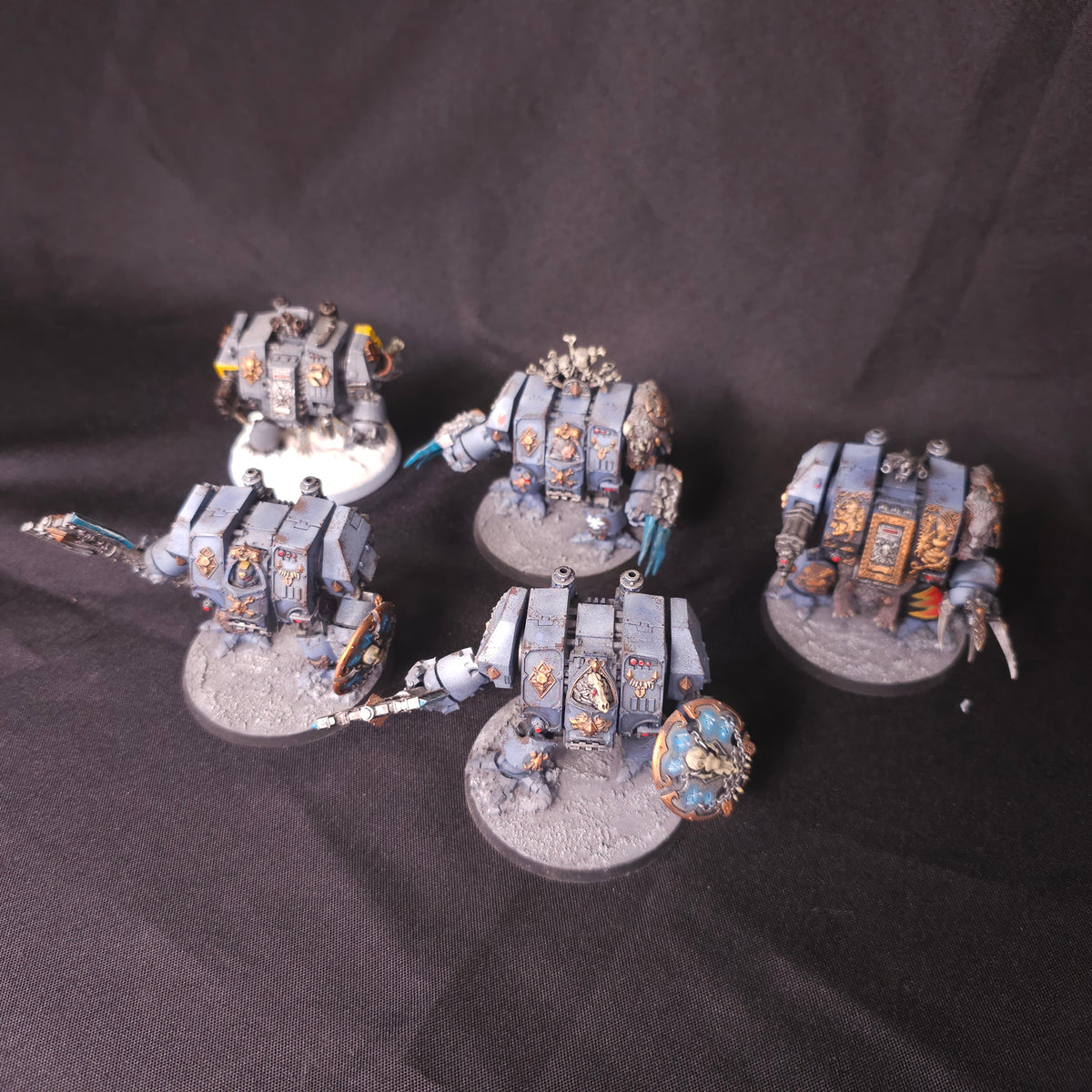Warhammer 40,000 - Space Wolves - Painted Dreadnought Collection with Bjorn & Murderfang